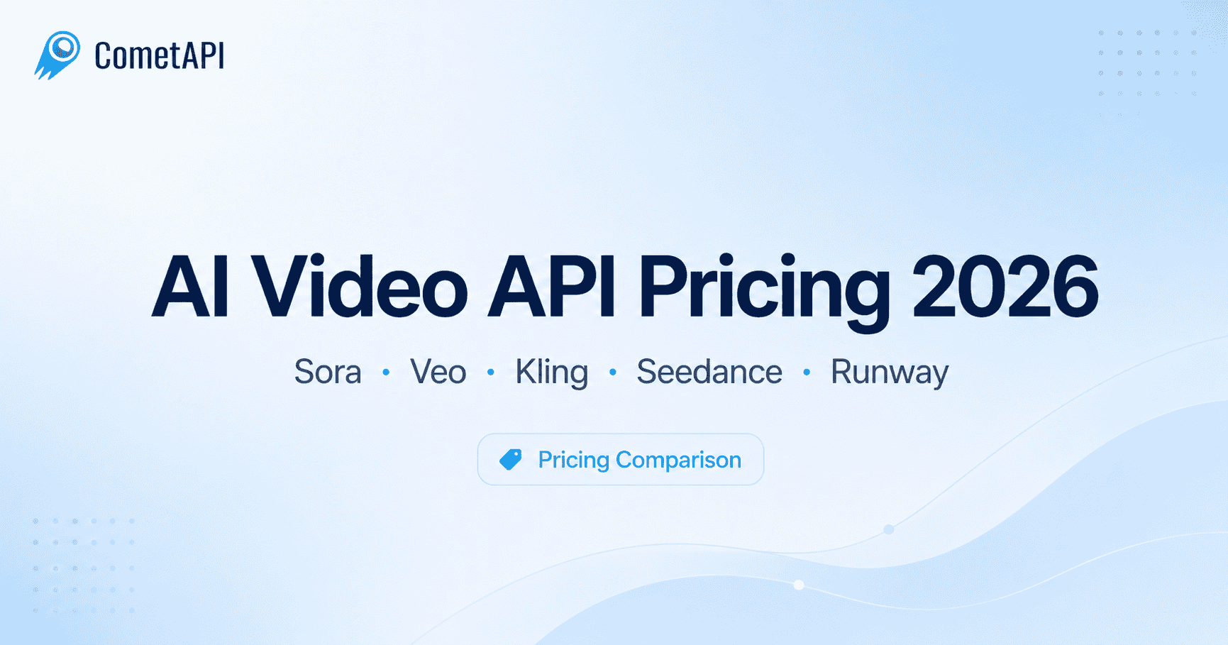 AI Video API Pricing 2026: Sora, Veo, Kling & More