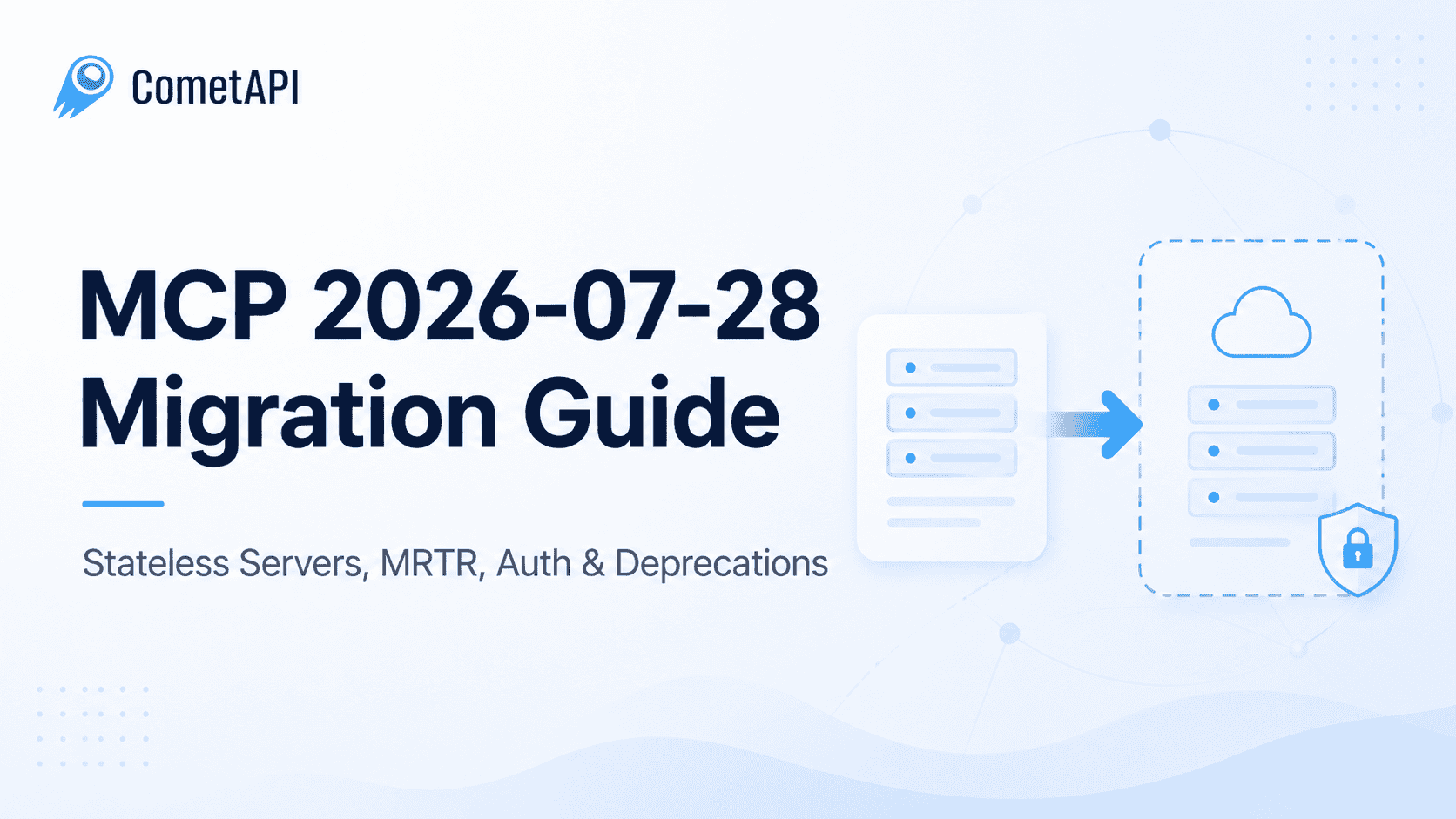 MCP 2026-07-28 Guida alla migrazione: server senza stato